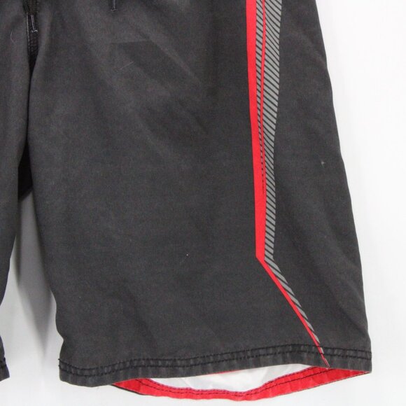 MMA Elite Shorts Men Medium Gray Board Hybrid Summer Swim Trunks Active Logo - Picture 3 of 8